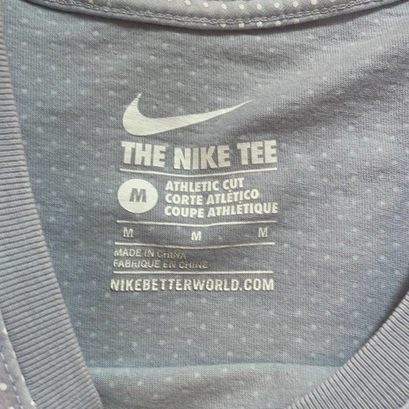 Men’s Blue/White Nike T-shirt - Picture 2 of 3